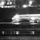 A hijacked Northwest Airlines jetliner 727 sits on a runway for refueling at Tacoma International Airport, Nov. 25, 1971, Seattle, Wash. Photo: AP